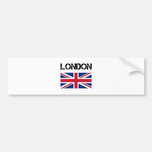 Londen Bumpersticker (Voorkant)