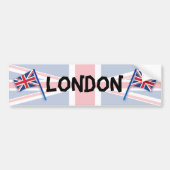 Londen Bumpersticker (Voorkant)