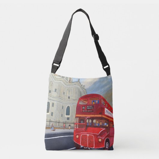 Londen Bus Cross-Body Tas (Voorkant)
