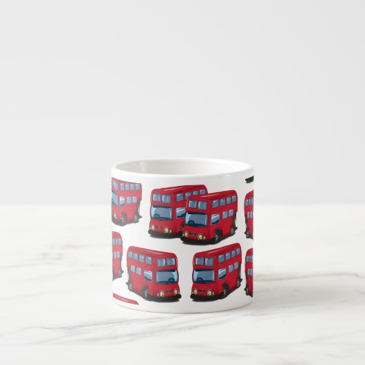 Londen Bus Espresso Kop (Voorkant)