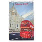 Londen Bus Kalender 2020 (Hoes)