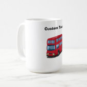 Londen Bus Koffiemok (Voorkant links)