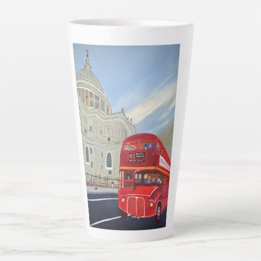 Londen bus latte mok (Voorkant)