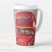 Londen bus latte mok (Rechterhoek)