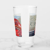 Londen bus latte mok glas (Rechts)