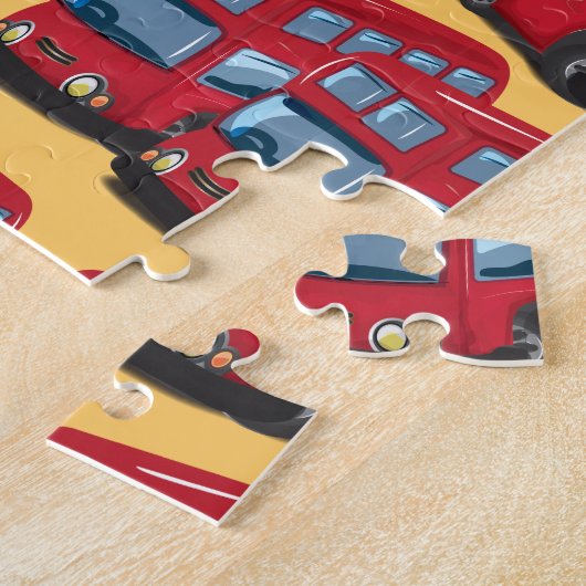 Londen Bus Legpuzzel (Zijkant)