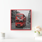 Londen bus wandklok (Huis)