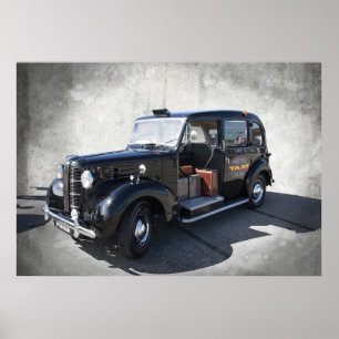 LONDEN CAB c. 1955 Poster