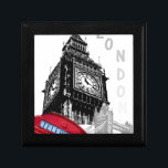 Londen Cadeaudoosje<br><div class="desc">Londen Big Ben Tower Bridge Telefoon</div>