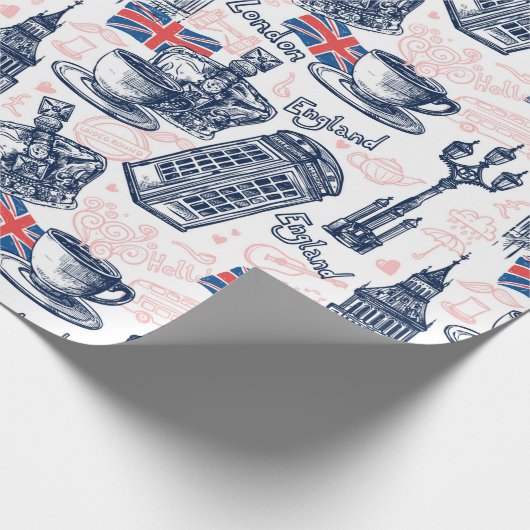 Londen Cadeaupapier (Hoek)