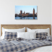 Londen Canvas Afdruk (Insitu (Slaapkamer))