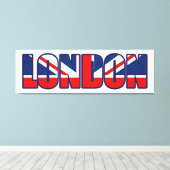 Londen Canvas Afdruk (Insitu (Houten vloer))