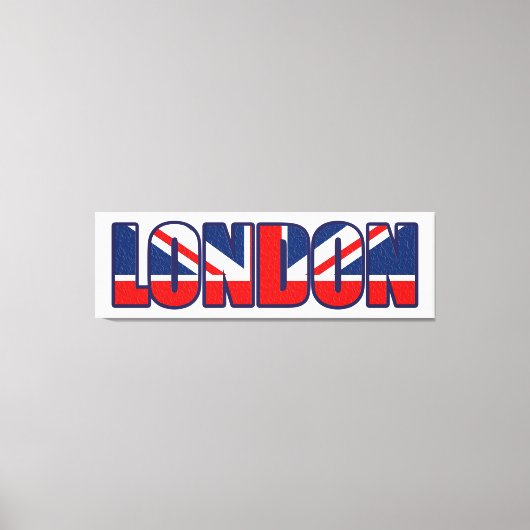 Londen Canvas Afdruk (Voorkant)
