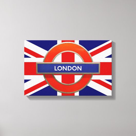Londen Canvas Afdruk (Voorkant)