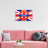 Londen Canvas Afdruk (Insitu (Woonkamer))