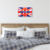 Londen Canvas Afdruk (Insitu (Slaapkamer))