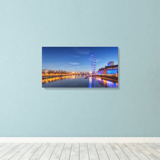 Londen Canvas Afdruk (Insitu (Houten vloer))