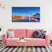 Londen Canvas Afdruk (Insitu (Woonkamer))
