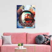 londen canvas afdruk (Insitu (Woonkamer))