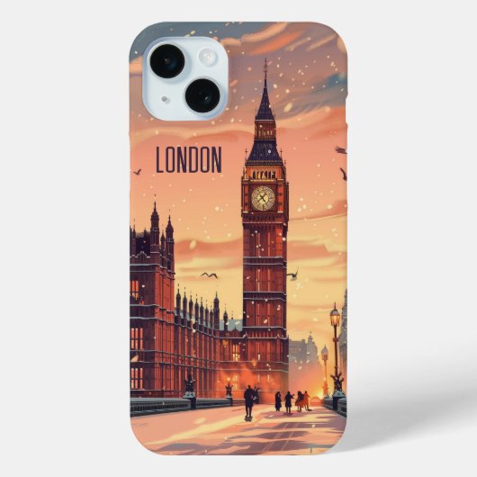 Londen Case-Mate iPhone Case (Achterkant)