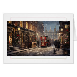  Londen Christmas Street Scene