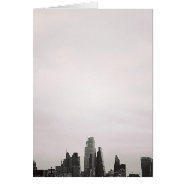 Londen City Silhouet (Voorkant)