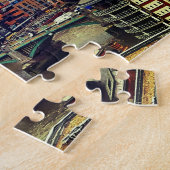 Londen - City Skyline - Glass & Steel (Verenigd Ko Legpuzzel (Zijkant)