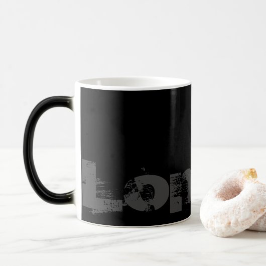 Londen - Cool Urban Style Coffee Mok (Met donut)