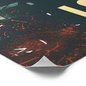 Londen Dark  Art Poster (Hoek)