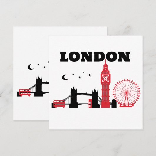 LONDEN DESIGN, (Voorkant / Achterkant)