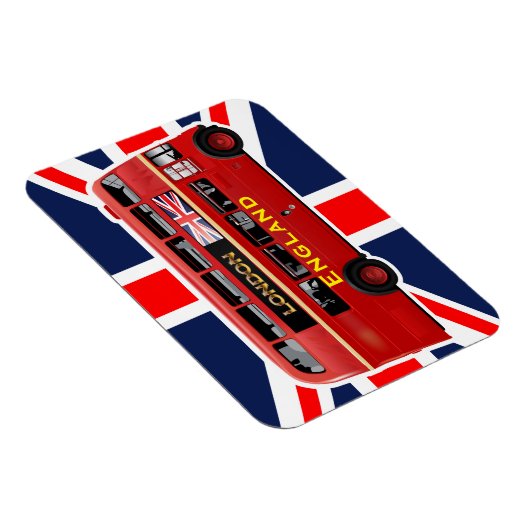 Londen Dubbeldeksbus Magneet (Rechterzijde)