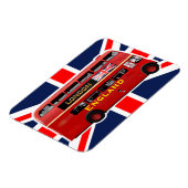 Londen Dubbeldeksbus Magneet (Linkerzijde)