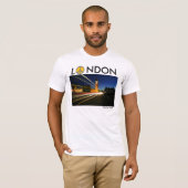 Londen, E peace, L, NDON, Electified Peace T-shirt (Voorkant volledig)