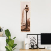 Londen - een kwestie van perspectief poster (Thuiskantoor)