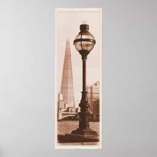 Londen - een kwestie van perspectief poster (Voorkant)