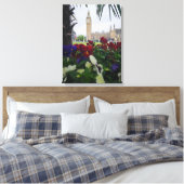 Londen Elizabeth Tower classic uitzicht canvas pri Afdruk (Insitu (Slaapkamer))