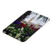 Londen Elizabeth Tower uitzicht koelkastmagneet Magneet (Linkerzijde)