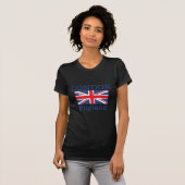 Londen en Union Jack T-shirt (Voorkant volledig)
