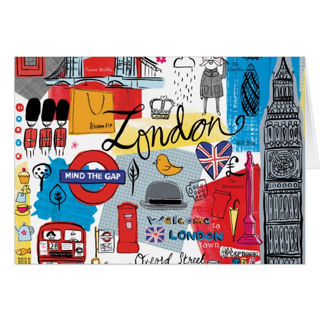 Londen, Engeland (Voorkant Horizontaal)