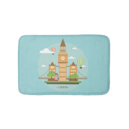Londen Engeland bezienswaardigheden Bath Mat Aqua