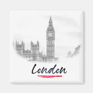 Londen - Engeland - Big Ben Magneet