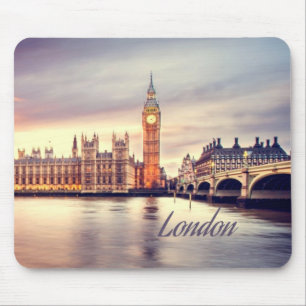 Londen Engeland Big Ben Muismat