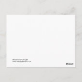 Londen, Engeland, Big Ben, Parlement. Gepersonalis Briefkaart (Achterkant)