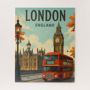 Londen Engeland Big Ben Theems Stadsgezicht Legpuzzel