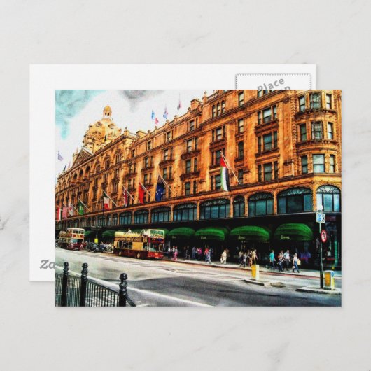 Londen Engeland Briefkaart (Voorkant / Achterkant)