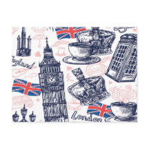 Londen, Engeland Briefkaart