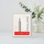 Londen Engeland Briefkaart (Staand voorkant)