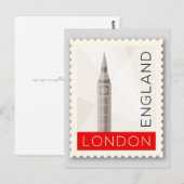 Londen Engeland Briefkaart (Voorkant / Achterkant)