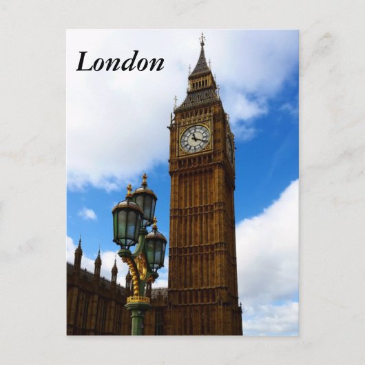 Londen - Engeland Briefkaart (Voorkant)