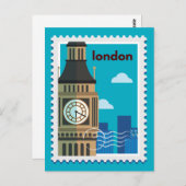 Londen Engeland Briefkaart (Voorkant / Achterkant)